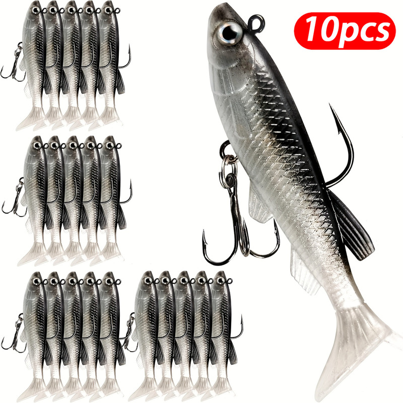 طعم صيد ناعم على شكل سمكة بذيل - مراجعة Fishing Boat Seat وسعره